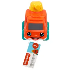 Fisher-Price: Mașinuță de împins - Veselul Pompier - Mattel imaginea 3