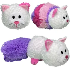 FlipaZoo: Figurină de pluș reversibilă de 28 cm, de la unicorn la pisică imaginea 2