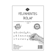 Foi de scris semi‑fără lemn, bloc A5 10–50, cu folie din nylon