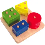 Jucărie din lemn Recunoaşte formele