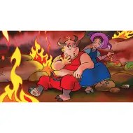 Frații Grimm: Cele trei fire de păr de aur ale diavolului diapozitiv