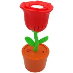 FruBlu: Mașină de bule cu lumină Trandafir, cu 2x40 ml lichid imaginea 4