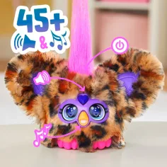 Furby: Jucărie de pluș interactivă Furblets Chee-Chee - Hasbro imaginea 3