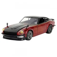 Furios și iute: Datsun 1972 (F10) model auto din metal 1/24 - Jada Toys imaginea 3