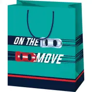 Geanta de cadou medie pentru masini sportive 18x23x10cm