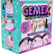 Gemex: Set de bijuterii galaxie de pietre prețioase din gel