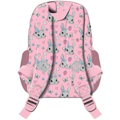 Ghiozdan școlar St.Right Cute Rabbit cu iepuraș, rucsac BP70 32x22x11,5 cm imaginea 2