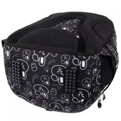 Ghiozdan școlar cu patru compartimente St. Right Clever Bunny, rucsac BP06 42x31x22cm imaginea 4