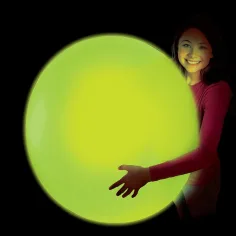 Glowzilla Wubble minge cu bule luminoase de culoare verde neon 75cm imaginea 2