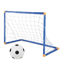 GoalBuddies: Set de Poartă de Fotbal cu Minge și Pompă 45x32x25cm imaginea 2