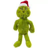 Grinch de pluș cu șapcă, 30 cm