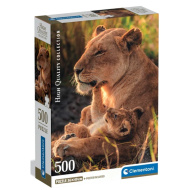 HQC Feline Love puzzle 500 de piese - Clementoni