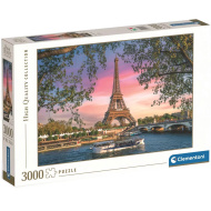 HQC Turnul Eiffel, Paris, puzzle de 3000 de piese - Clementoni