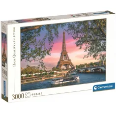 HQC Turnul Eiffel, Paris, puzzle de 3000 de piese - Clementoni