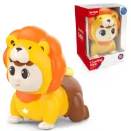 Happy World: Păpușă Kúszó-Mászó Baba în costum de leu 13x17cm