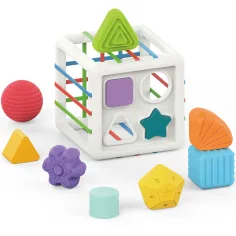 Happy World: Set vesel de sortare forme cu 10 piese imaginea 2