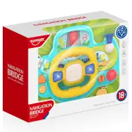 Happy World: Volan multifuncțional cu efecte de lumină și sunet 23x17,5cm