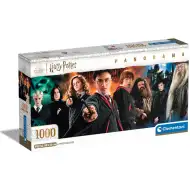 Harry Potter - Războinicii lumii magice puzzle panoramic de 1000 de piese cu poster - Clementoni