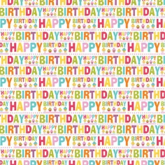 Hârtie de ambalat cu inscripția „Happy Birthday” 100 x 70 cm