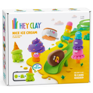 Hei, Clay: Set mare de plastilină cu tematică de înghețată