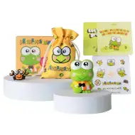 Hello Kitty: Figurină Keroppi în cutie cu accesorii 6cm