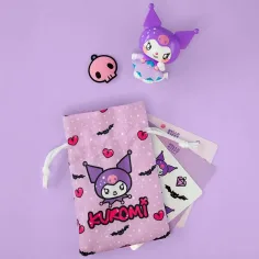 Hello Kitty: Figurina Kuromi în cutie cu accesorii 6cm imaginea 3