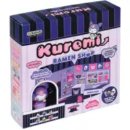 Hello Kitty: Kuromi Ramen Shop figură cu casă autocolantă - Comansi
