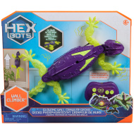 HexBots: Gecko cu telecomandă care se cațără pe perete și luminează în întuneric - Spin Master