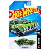 Hot Wheels: 69 Chevelle mașinuță verde 1/64 - Mattel