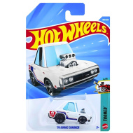 Hot Wheels: 70 Dodge Charger mașinuță albă 1/64 - Mattel