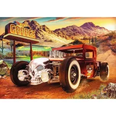 Hot Wheels: Bone Shaker puzzle Premium Plus de 1000 de piese - Trefl imaginea 2