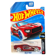 Hot Wheels: Bullet Proof mașinuță roșie 1/64 - Mattel