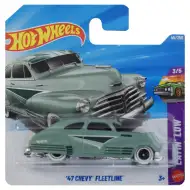 Hot Wheels: Chevy Fleetline ’47 verde, maşinuţă 1/64 - Mattel
