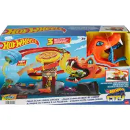 Hot Wheels City: Atacul Cobrei la pizzerie set de piste - Mattel