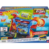 Hot Wheels City: Spălătorie cu mașinuță care își schimbă culoarea - Mattel