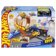 Hot Wheels City: Super Secția de Poliție set de joacă cu mașinuță - Mattel