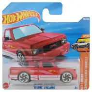 Hot Wheels: GMC Syclone roșu din 1991, mașinuță 1/64 - Mattel