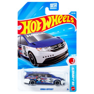 Hot Wheels: Honda Odyssey mașinuță alb-lila 1/64 - Mattel