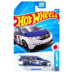 Hot Wheels: Honda Odyssey mașinuță alb-lila 1/64 - Mattel