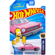 Hot Wheels: Mașina familiei Simpson, mașinuță 1/64 - Mattel