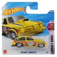 Hot Wheels: Mașinuță galbenă Chevy Chevette 1/64 - Mattel