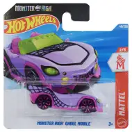 Hot Wheels: Monster High Ghoul Mobile mașinuță mov 1/64 - Mattel
