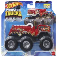 Hot Wheels Monster Trucks: Big Rigs HW 5 Alarm vehicul cu șase roți 1:64 - Mattel