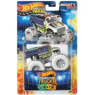 Hot Wheels Monster Trucks: Glow-n-Fire Live mașinuță 1/64 - Mattel