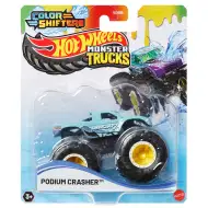 Hot Wheels Monster Trucks: Mașinuță care își schimbă culoarea - Podium Crasher - Mattel