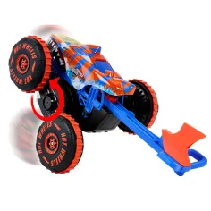 Hot Wheels Monster Trucks: Mega Tiger Shark RC mașină cu telecomandă - Mattel imaginea 2