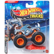 Hot Wheels Monster Trucks: Rhinomite mașinuță monster albastră 1/64 - Mattel
