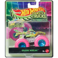 Hot Wheels Monster Trucks: Shark Wreak mașinuță 1/64 care luminează în întuneric – Mattel