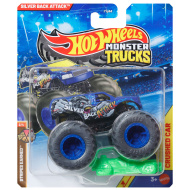 Hot Wheels Monster Trucks: Silver Back Attack - mașinuță monster 1/64 - Mattel