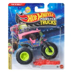 Hot Wheels Monster Trucks: Tuk ’N’ Roll – mașinuță Monster Truck 1/64 – Mattel
